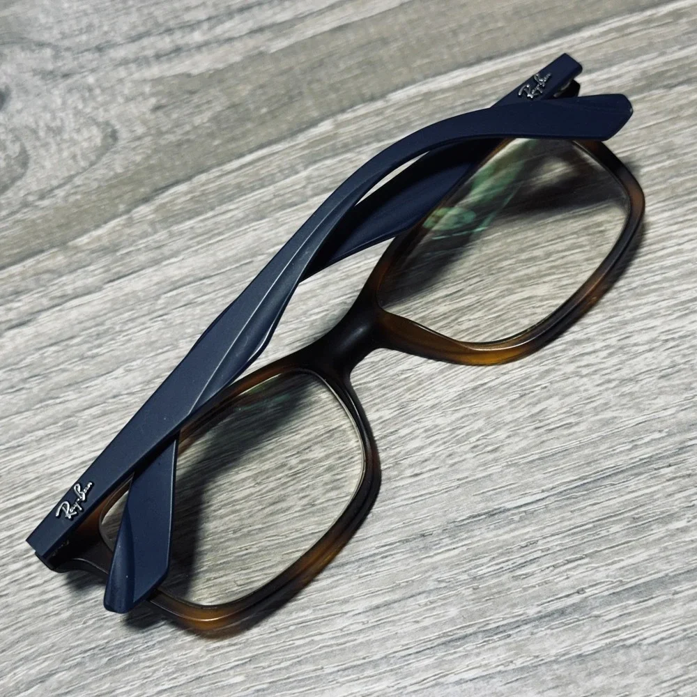 Ray-Ban RB7047 5574 Sunglasses Frames Only 54-17-140 Brown Clear Square